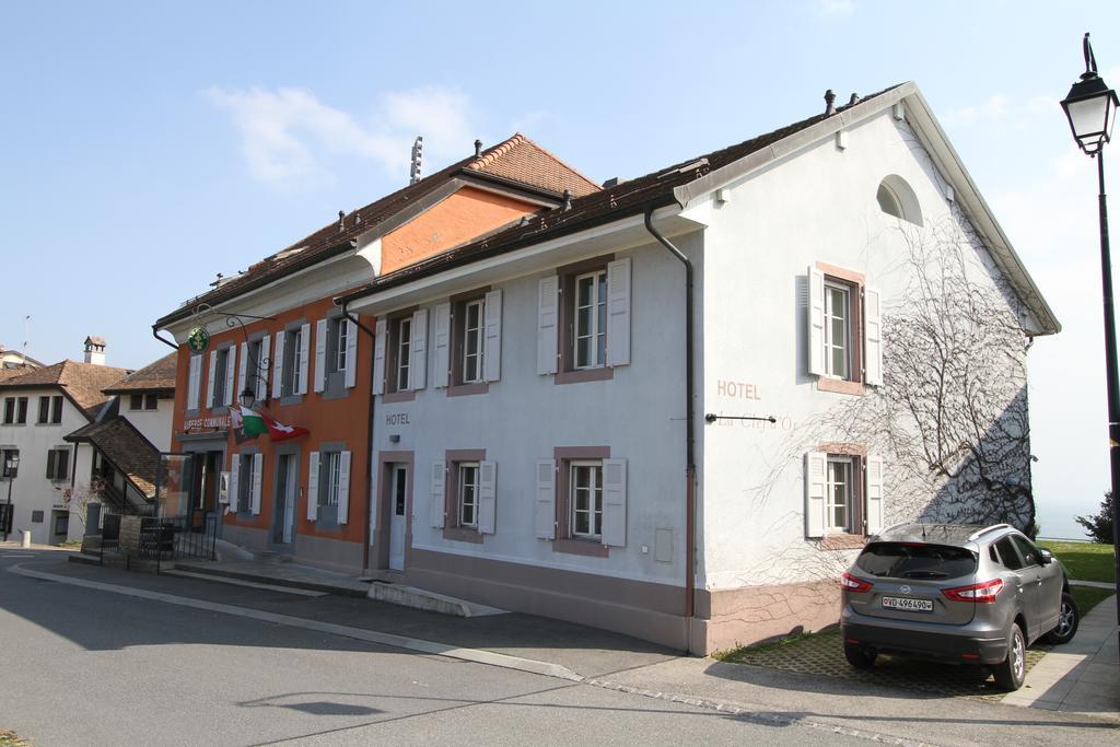 La Clef D'Or Auberge Communale Bursinel Extérieur photo